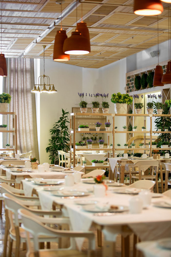 FIORI restaurant by YOD #interior #design #wood #furniture #architecture