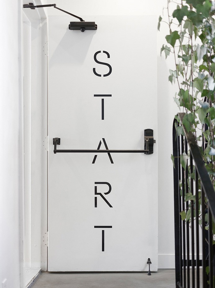 ELMNT Studio Signage