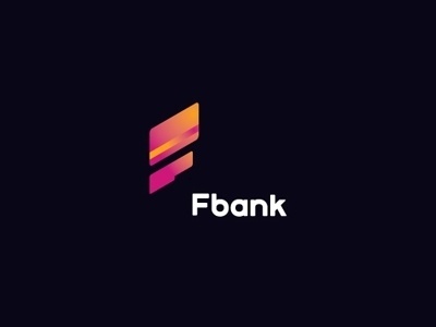 Dribbble - Fbank by Cris Labno #logo