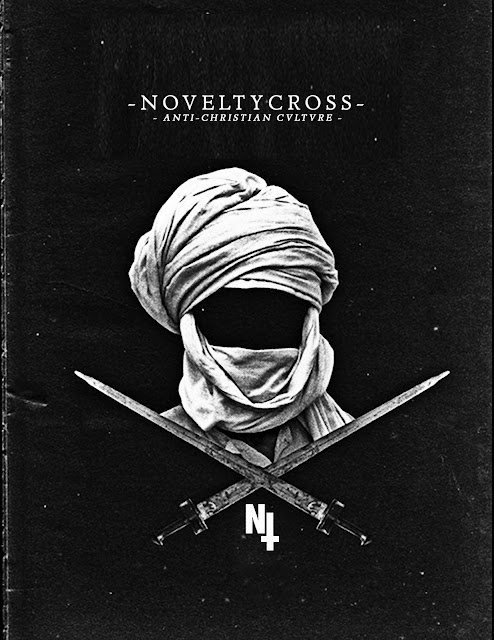 Novelty Cross// #colorless #black #anti #tone #half
