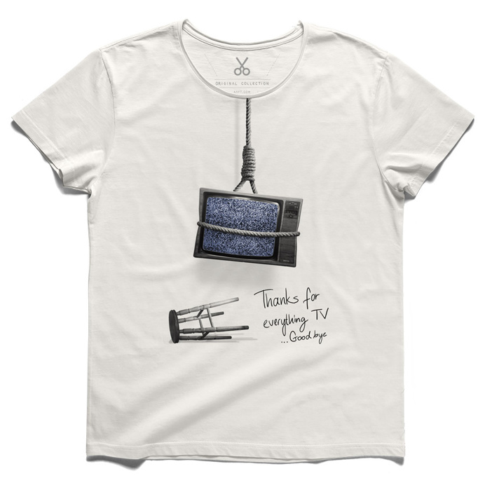  thanks tv offwhite tee tshirt zeitgeist tv execution screen media anarchy white
    
