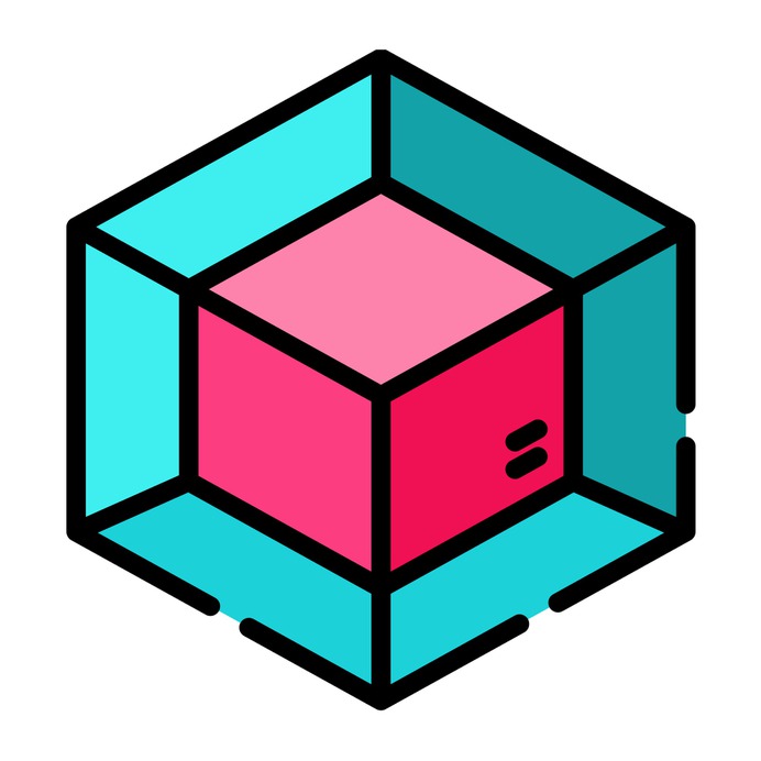 See more icon inspiration related to 3d, cube, 3D design, shapes and symbols, isometric, miscellaneous, website, geometrical, interface, shapes and square on Flaticon.