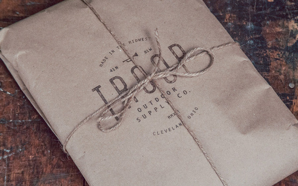 Justin Crutchley Troop Union Supply #branding #apparel #print #design #vintage #logo