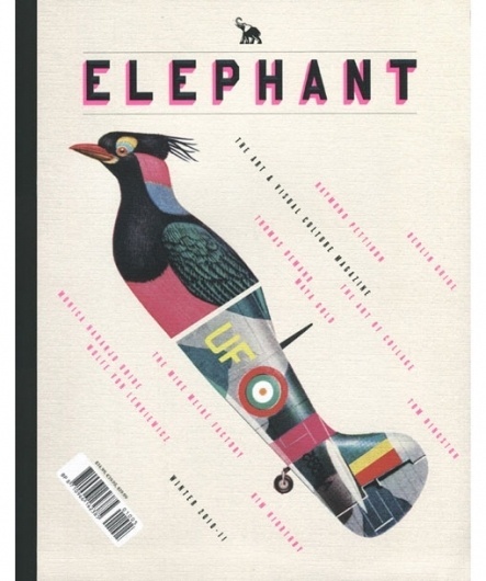 design work life » Studio8: Elephant #cover #print #magazine