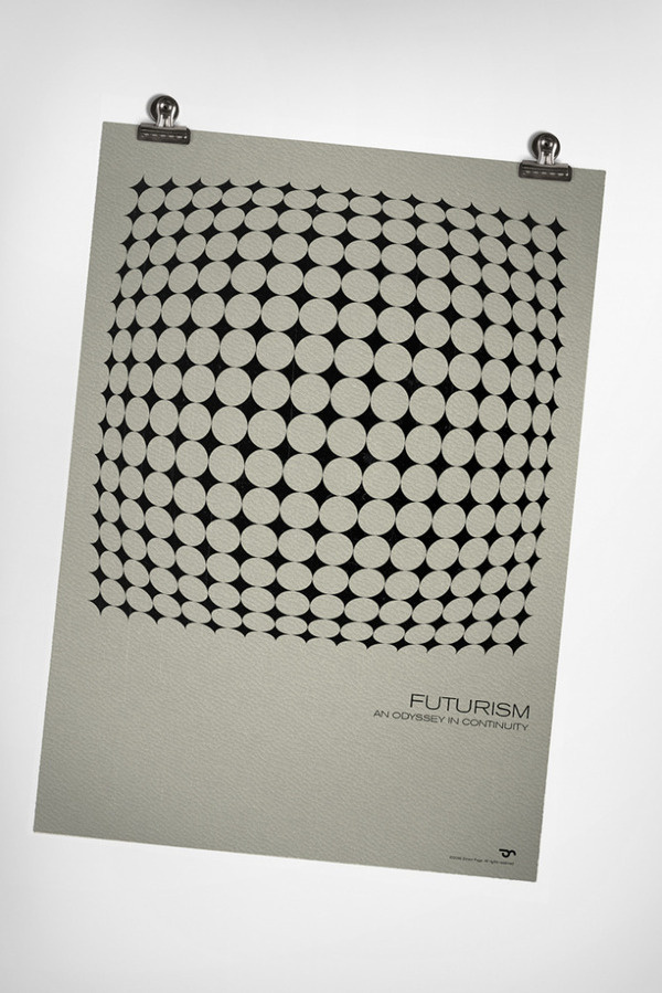 Futurism excites | Graphic Designer | Simon C Page #poster
