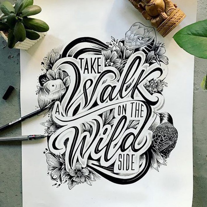 Beautiful Lettering and Typography Design for Inspiration