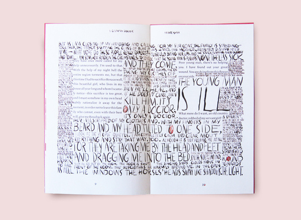 A Country Doctor on Typography Served #typography #layout