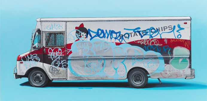 kevin cyr #van #vehicle #graffiti