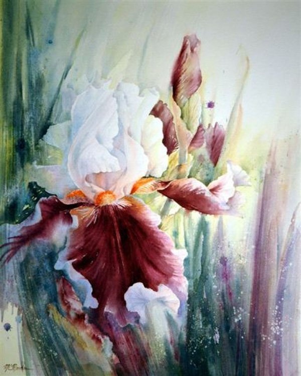 Born in Grenoble, French artist Marie Claire Moudru showed creative mind and aesthetic talent in her early ages. She followed higher artisti