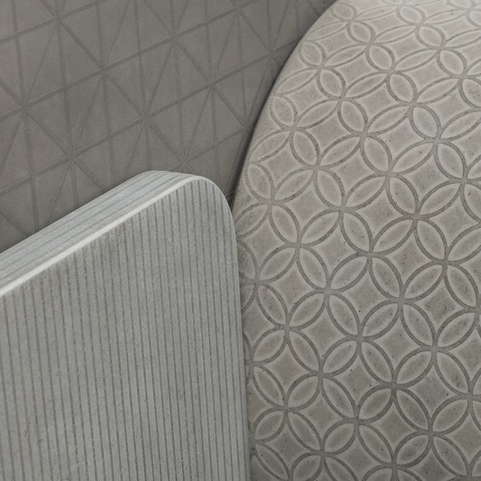 kast launches new 'kast canvas' series of patterned concrete basins
