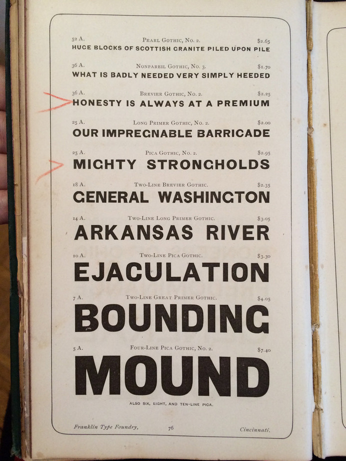 ARKANSAS RIVER EJACULATION | Flickr - Photo Sharing! #font #lettering #specimen #design #type #typography