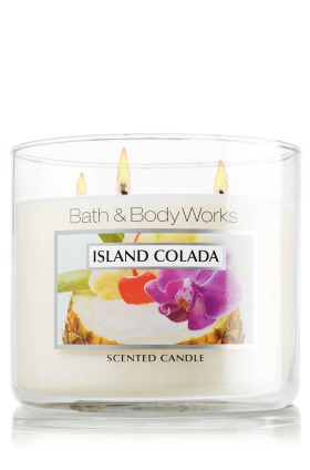 - pastel scented candle