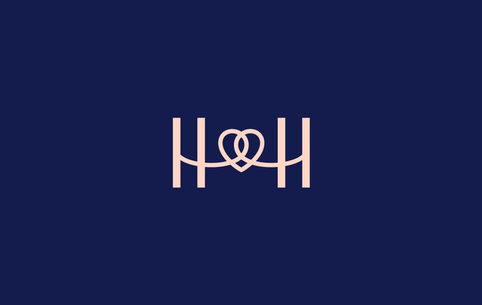 Logo for Happy Hearts Weddings and Events