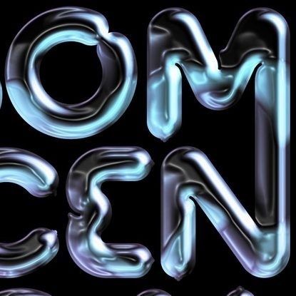 Baubauhaus. #bubble #type #liquid #neon