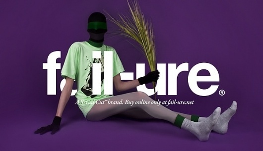 fail-ure® on the Behance Network #direction #cut #serial #art