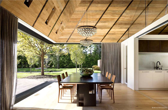 Cladding Used by Bates Masi Architects to Construct Underhill House - InteriorZine #architecture #house #home #decor