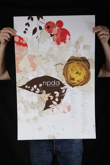 NPDA Poster | Flickr - Photo Sharing! #print #design #illustration #poster #layout #typography