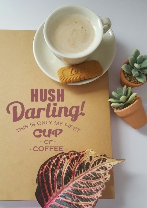 #coffee#cookie#leaf#photography