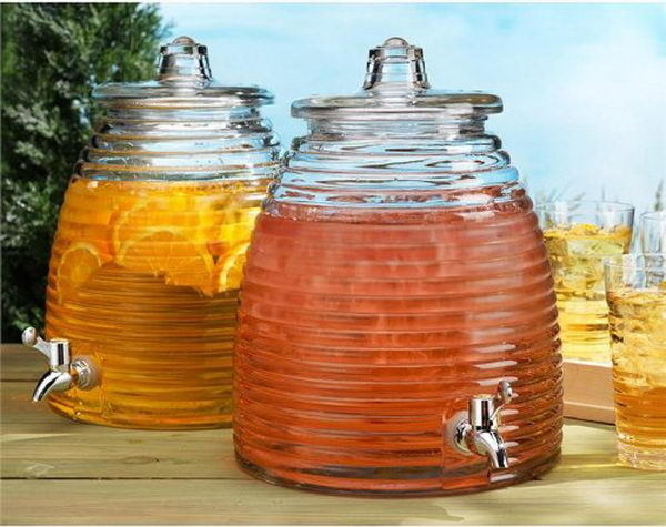 35 Creative Drink Dispensers for Home Decoration #drink #home #dispenser #diy #decoration