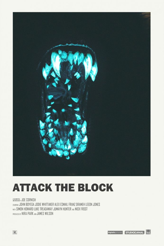 Attack the Block alternative movie poster