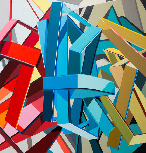 Tommy Fitzpatrick | PICDIT #geometry #color #paint #painting #art #artist