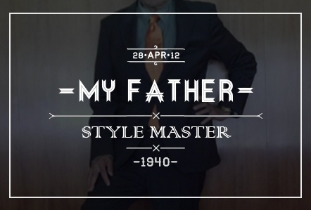 myfatherstylemaster #fashion #logo #branding