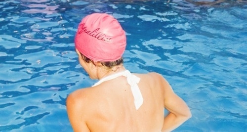 Kasumi Chow #lily #water #pink #photo #swimmer #swim