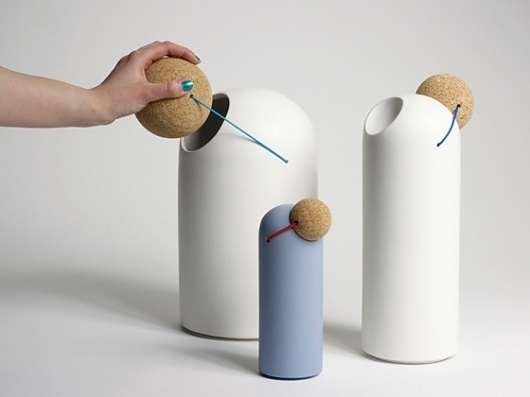 'Clown Nose' bins by Tomas Kral (CH) @ Dailytonic #design