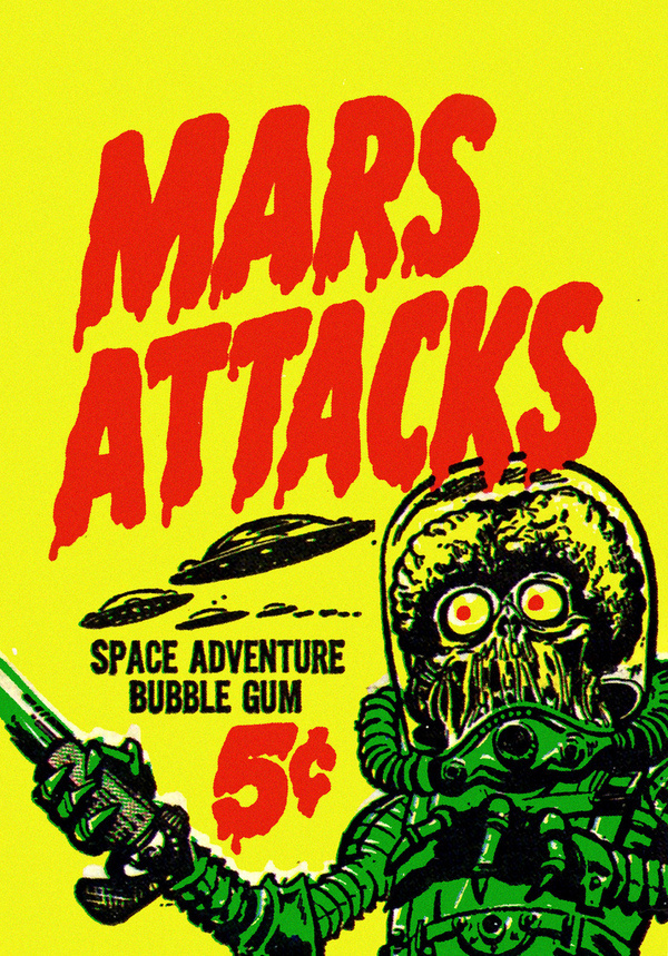 1962 ... war of the world's gum! | Flickr Photo Sharing! #mars #attacks