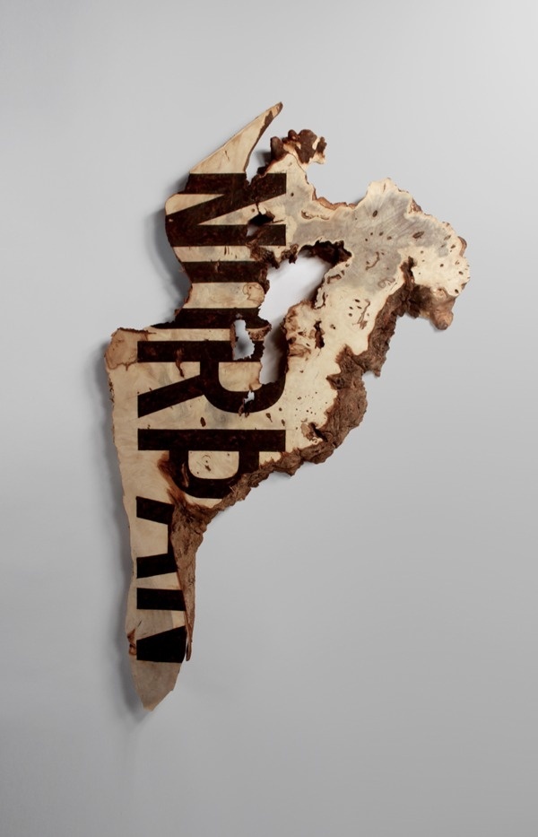PAGAN on Behance #wood #burning #lettering