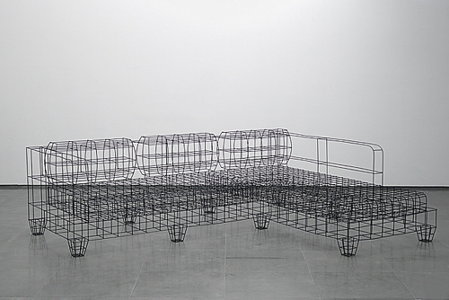 CJWHO ™ (Wire Frame Furniture by NOIZ Architects Say...) #frame #design #interiors #furniture #architecture #wire #art #3d