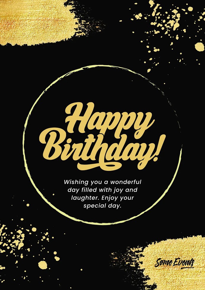 Short Happy Birthday Messages and Wishes.