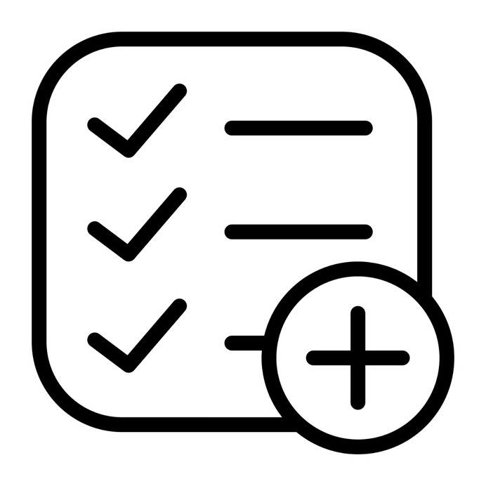See more icon inspiration related to list, tick, tasks, checking and interface on Flaticon.
