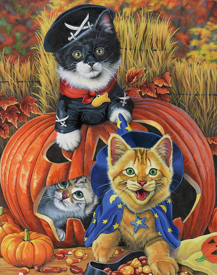 beginner easy halloween paintings & paint by numbers #painting