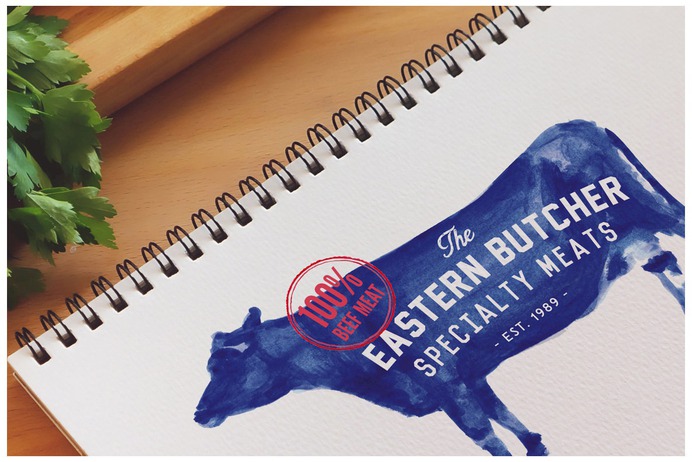 12 Handpainted Logos