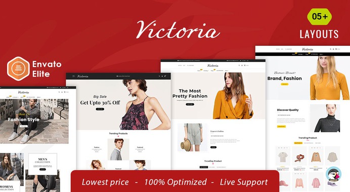 #Victoria #Fashion #Boutique - #Shopify Multi-Purpose Responsive #Theme | #TemplateTrip