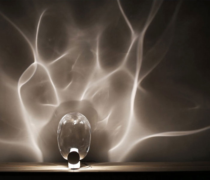 Crystal Lamp that Bring Texture and Create Pattern - #lamp, #design, #lighting, #productdesign
