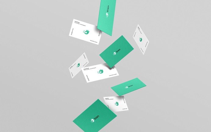 Bien Studio - Mindsparkle Mag Filip Pomykalo designed the Brand identity for Bien Studio, a Croatian based design studio dedicated to giving digital products a thought-out and an intentional user experience. #logo #packaging #identity #branding #design #color #photography #graphic #design #gallery #blog #project #mindsparkle #mag #beautiful #portfolio #designer