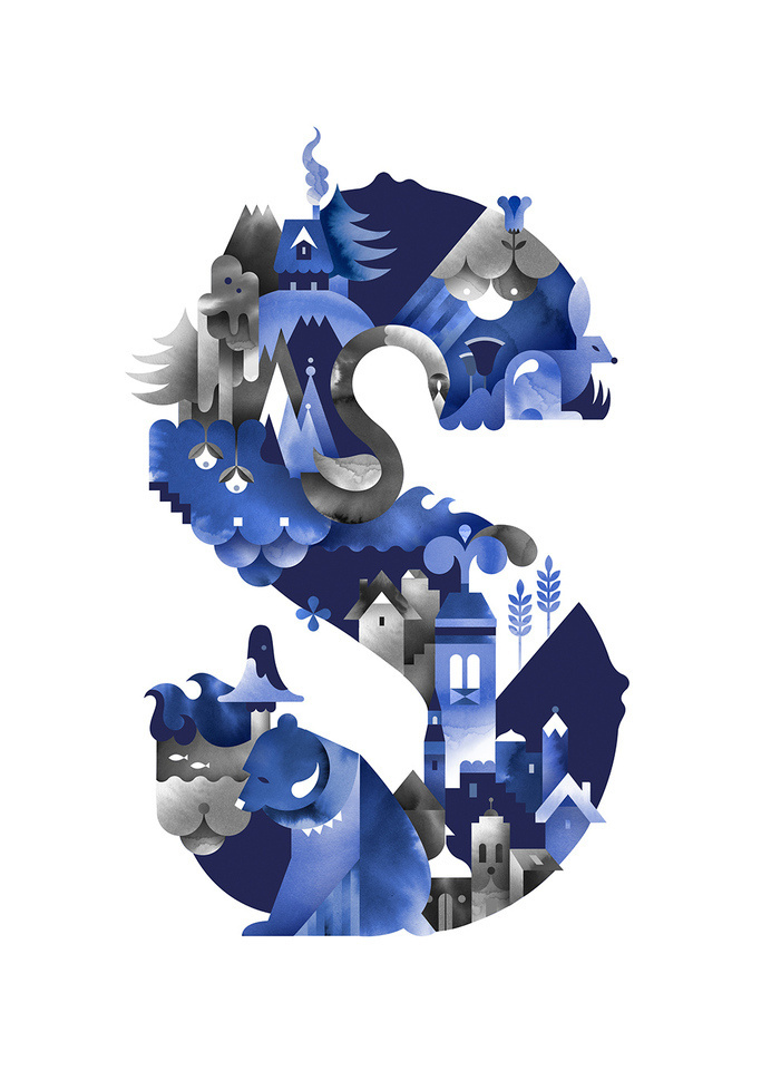 The Letter S by Janine Rewell — Agent Pekka #illustration