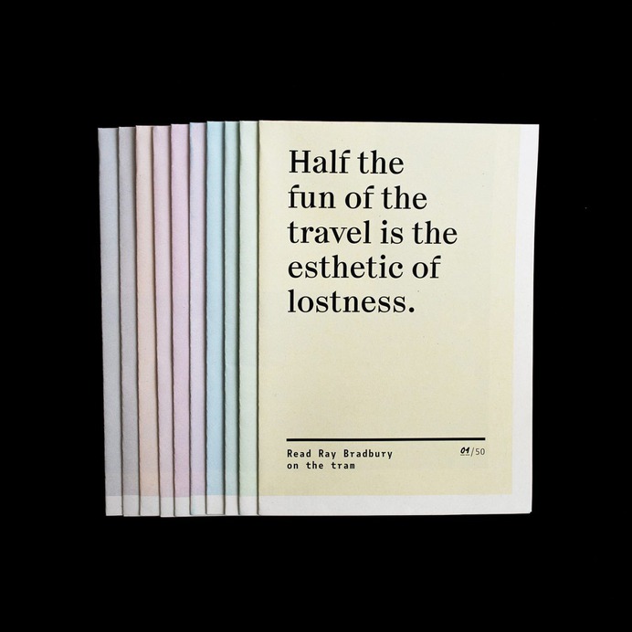 Read on the tram | zines