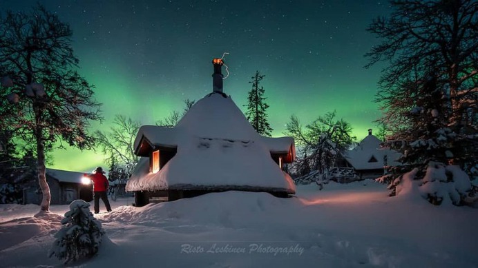 Risto Leskinen Captures Amazing Northern Lights in Finland