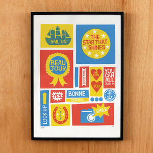 "Hello" Screen Print #screen #print