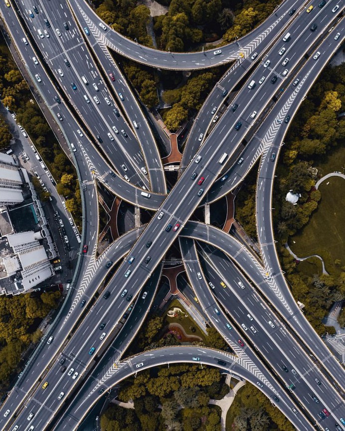 Shanghai From Above: Stunning Drone Photography by Liu Qian