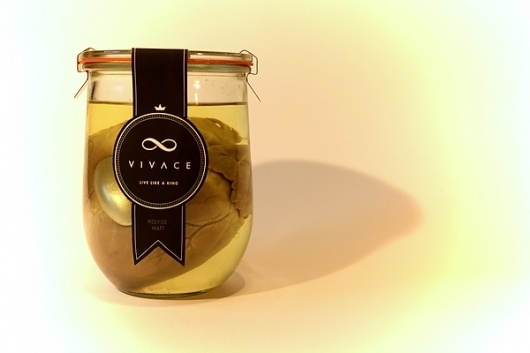 Vivace on the Behance Network #heart #vivace #critical #design #human #luxury #organ #package