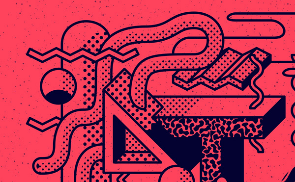 Geometric Composition 03 / El progreso on Behance #patterni