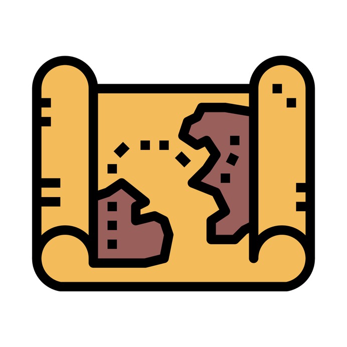 See more icon inspiration related to map, maps and location, paper roll, map pointer, map point, map location, placeholder, pointer, pin and location on Flaticon.