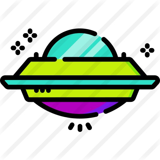 See more icon inspiration related to ufo, alien, spaceship, Science fiction, miscellaneous, transportation, extraterrestrial, nature and transport on Flaticon.