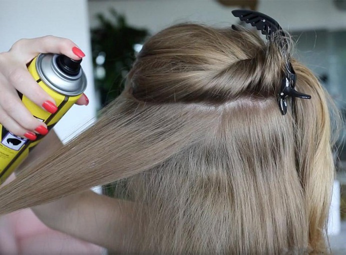 Human hair extensions in India