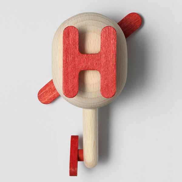 Minimalist Wooden Toys Design by Permafrost