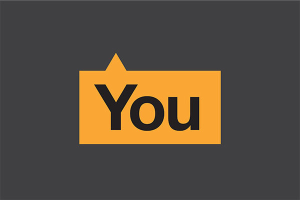 'You' icon that locates the user on the map. #logo #wayfinding #pentagram #ny